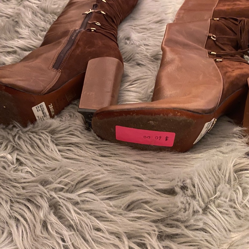 Schutz leather boots